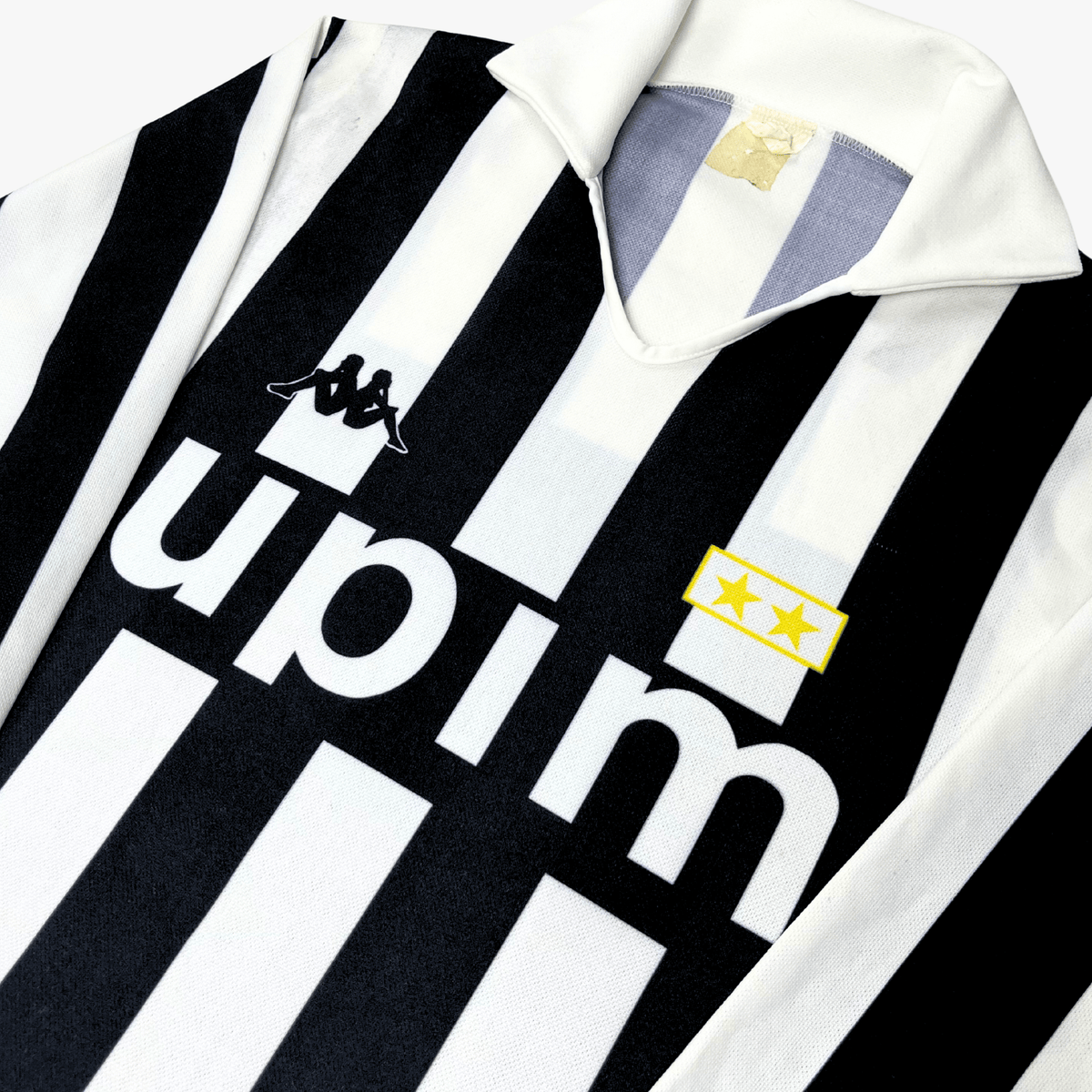 Retro Juventus 1989-1990 Home longsleeve football jersey by Kappa, number 11, size S | Nostalgic Football Shirts