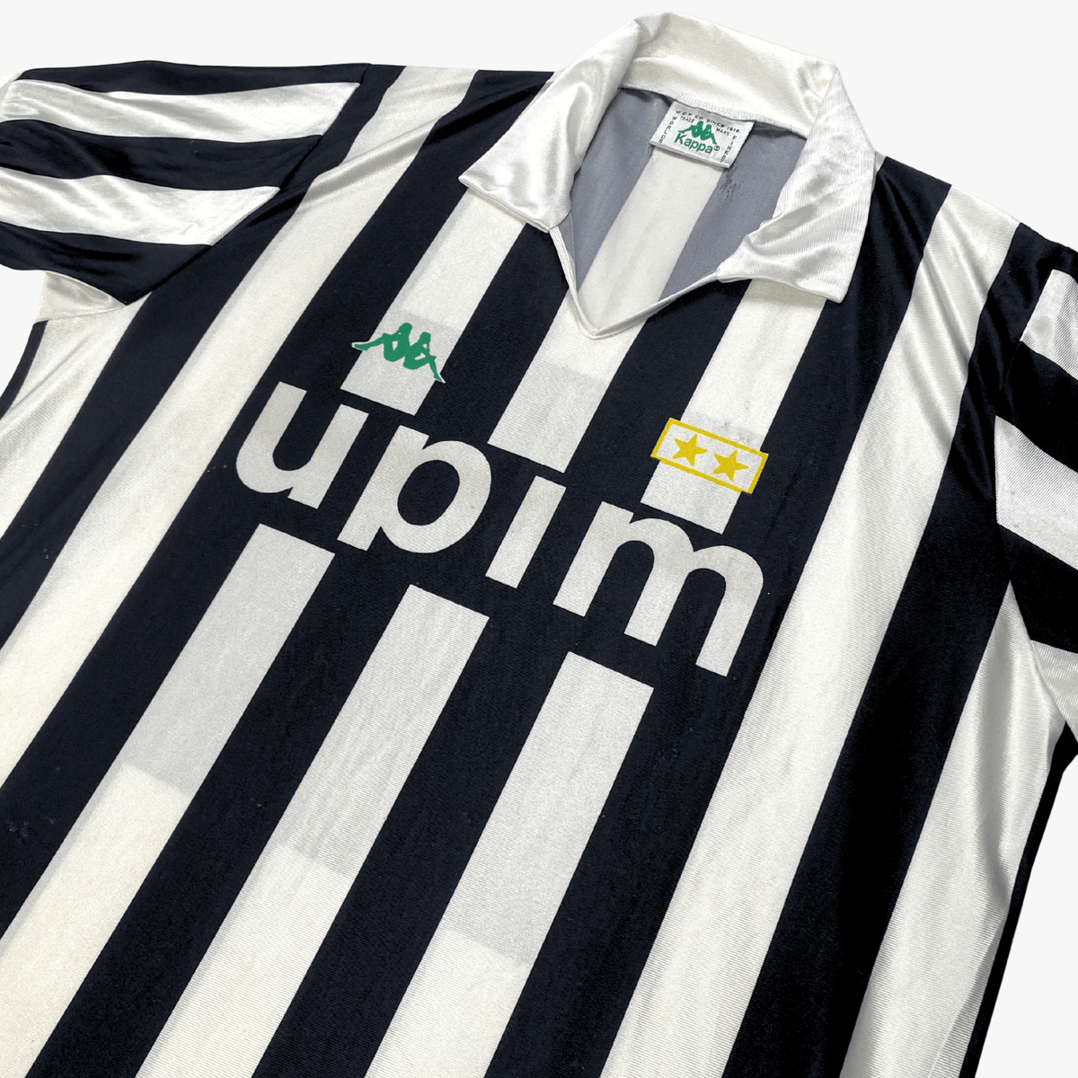 Retro Juventus 1990-1992 Home football jersey by Kappa, size L | Nostalgic Football Shirts