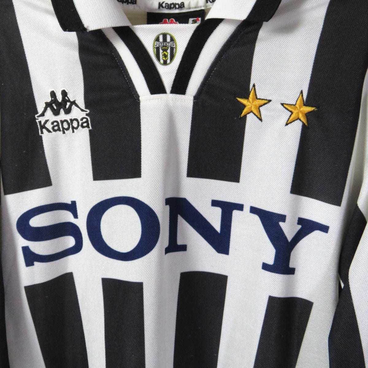 Original Juventus 1995-1996 Home longsleeve football shirt, size S, Del Piero 10 | Nostalgic Football Shirts