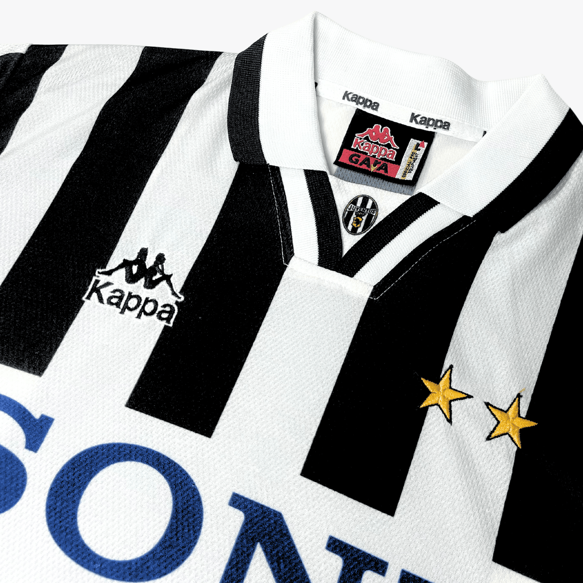 Retro Juventus 1996-1997 Home football jersey by Kappa, size L | Nostalgic Football Shirts