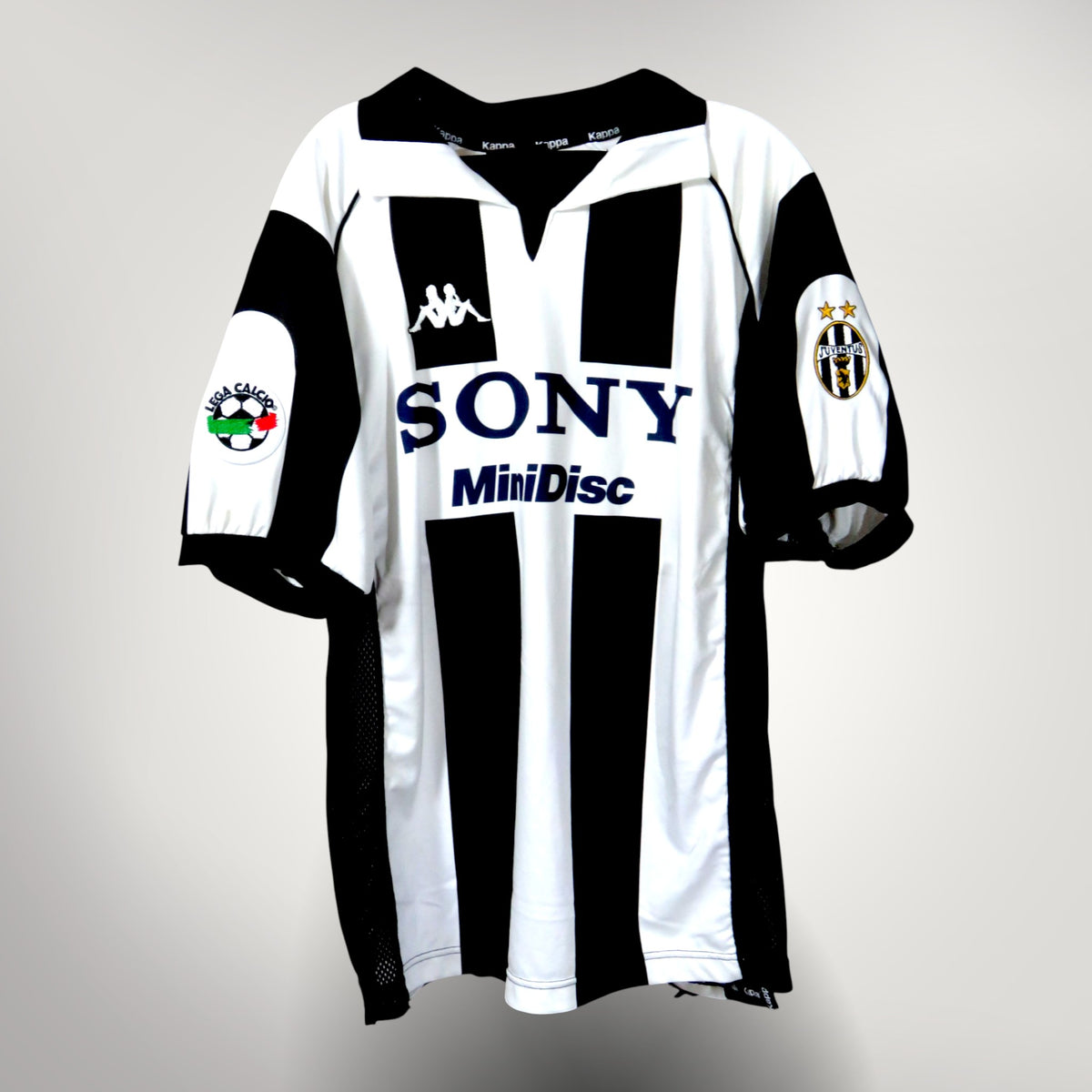 Authentic Kappa Juventus 1997-1998 Home shirt, Zidane 21 on the back, size XL | Nostalgic Football Shirts