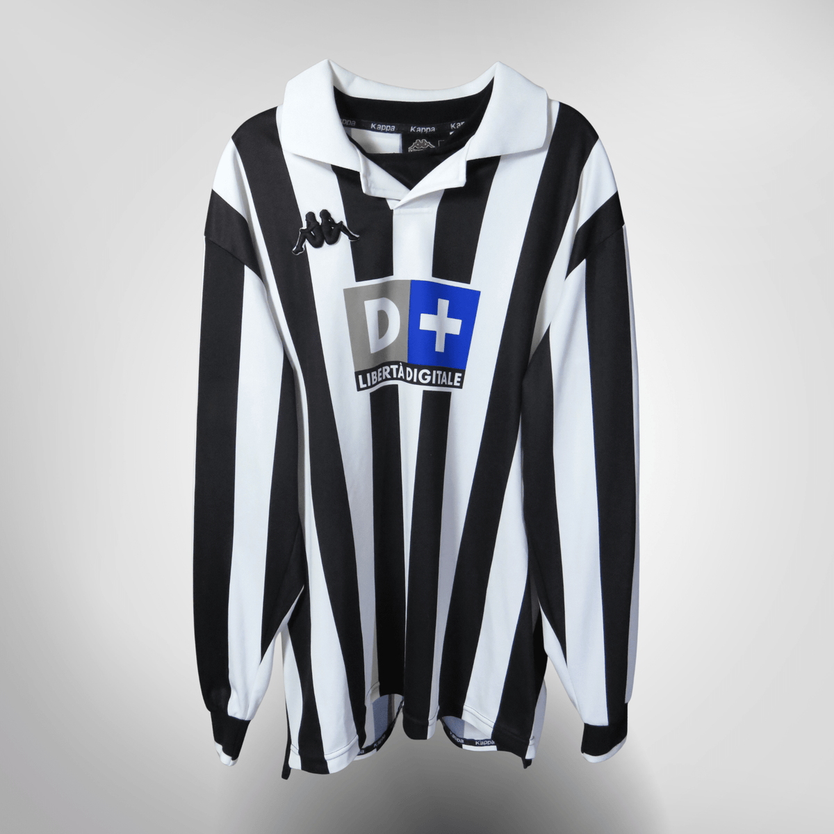 Authentic Kappa Juventus 1998-1999 Home longsleeve shirt, Henry 6 on the back, size XL | Nostalgic Football Shirts
