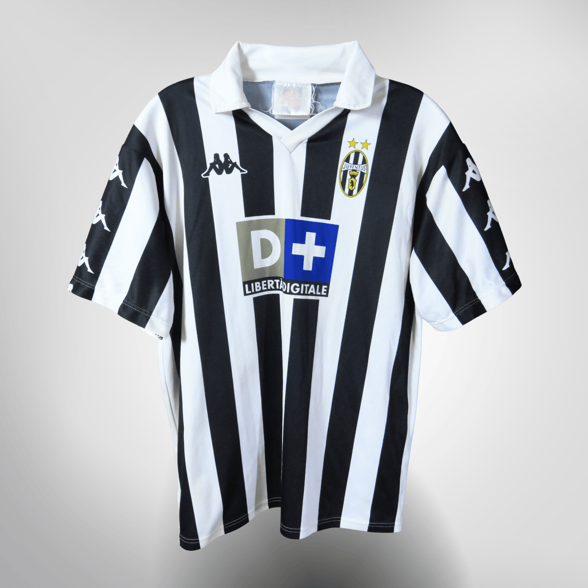 Authentic Kappa Juventus 1999-2000 Home shirt, Del Piero 10 on the back, size XL | Nostalgic Football Shirts