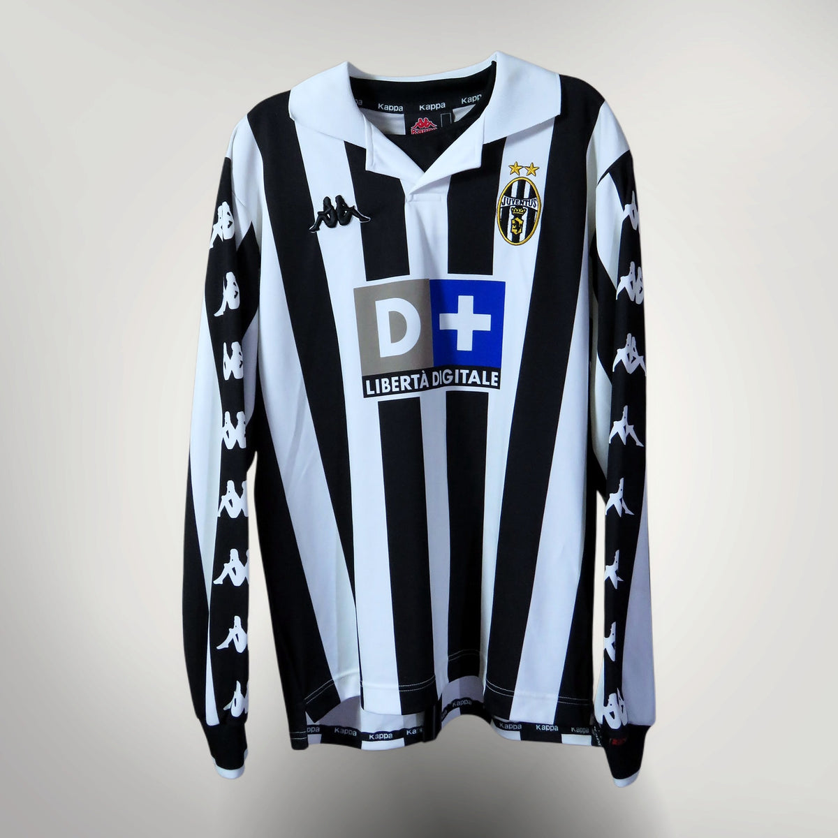 Juventus 1999-2000 Home Longsleeve shirt, Zidane 21, Kappa, size S | Nostalgic Football Shirts