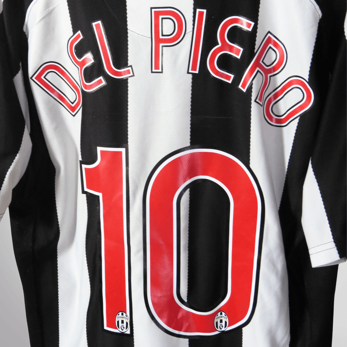 Retro Juventus 2007-2008 Home football jersey by Nike, Del Piero 10, size L | Nostalgic Football Shirts