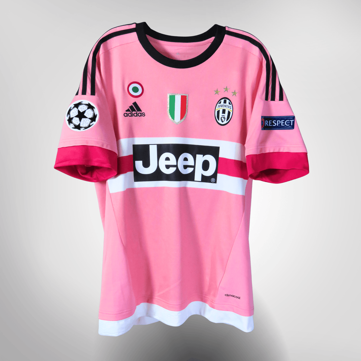 Authentic Adidas Juventus 2015-2016 Away shirt, Dybala 21 on the back, size L | Nostalgic Football Shirts