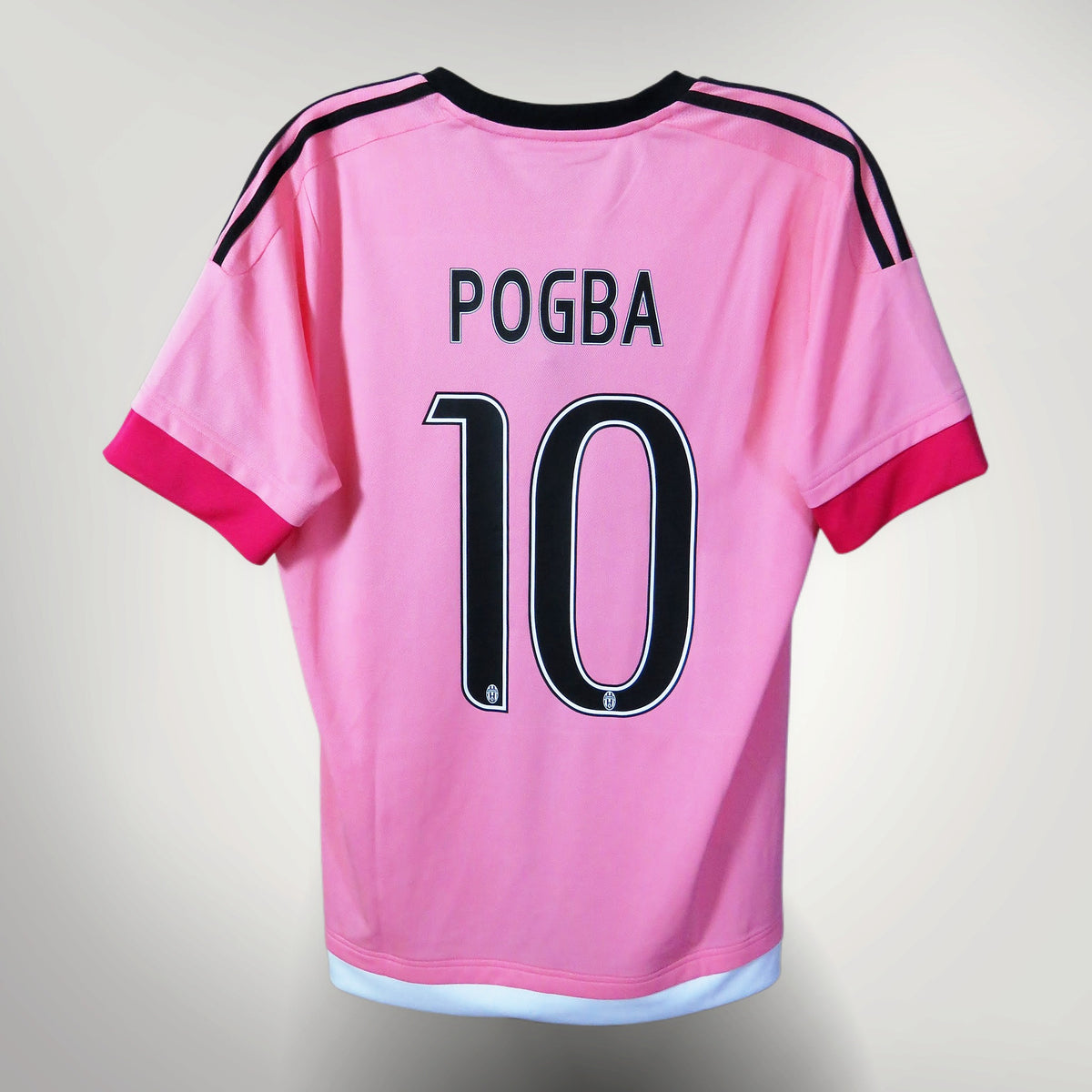 Juventus 2015-2016 Away BNWT shirt, Pogba 10, Adidas, size M, product code S12846 | Nostalgic Football Shirts