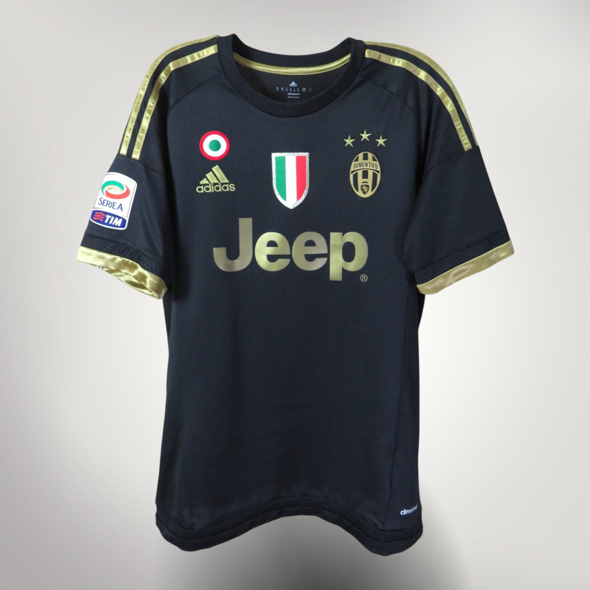 Authentic Adidas Juventus 2015-2016 Third shirt, Pogba 10 on the back, size M, product code S12849 | Nostalgic Football Shirts
