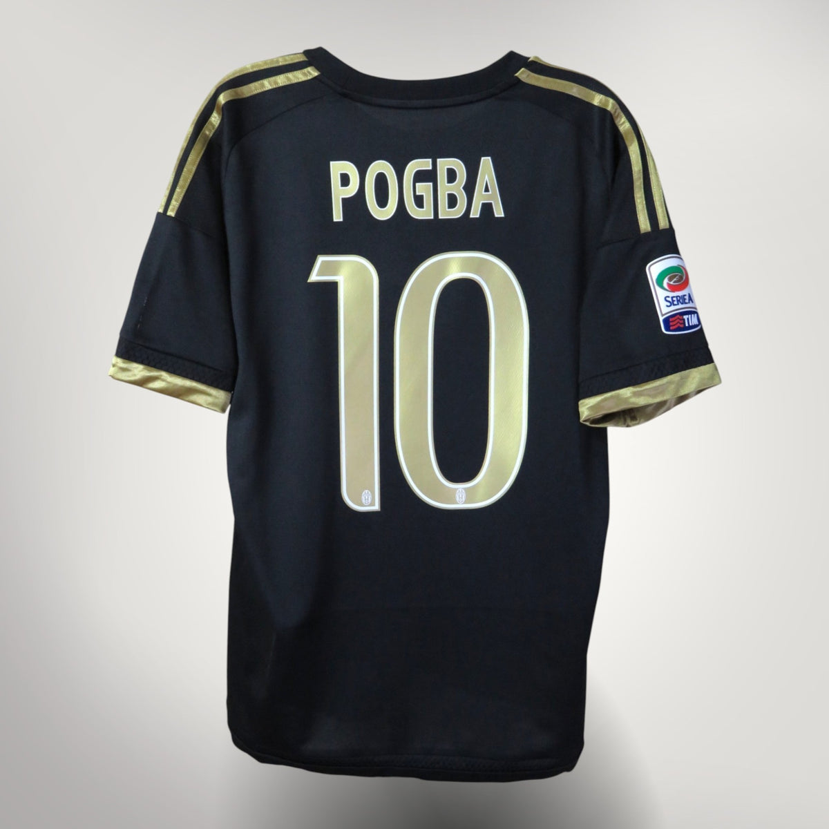 Vintage Juventus 2015-2016 Third football shirt with Pogba 10 print, size M, product code S12849 | Nostalgic Football Shirts