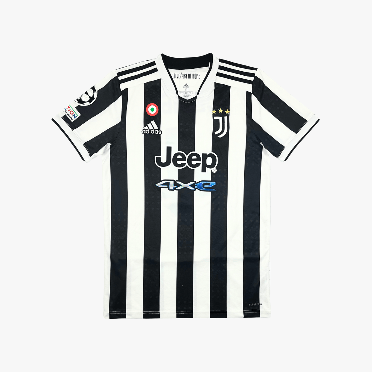 Authentic Adidas Juventus 2021-2022 Home shirt, De Ligt 4 on the back, size S | Nostalgic Football Shirts