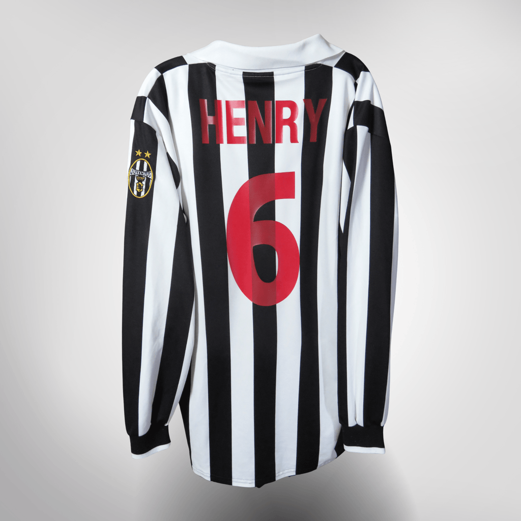 Juventus 1998-99 Home Henry #6 Shirt XL