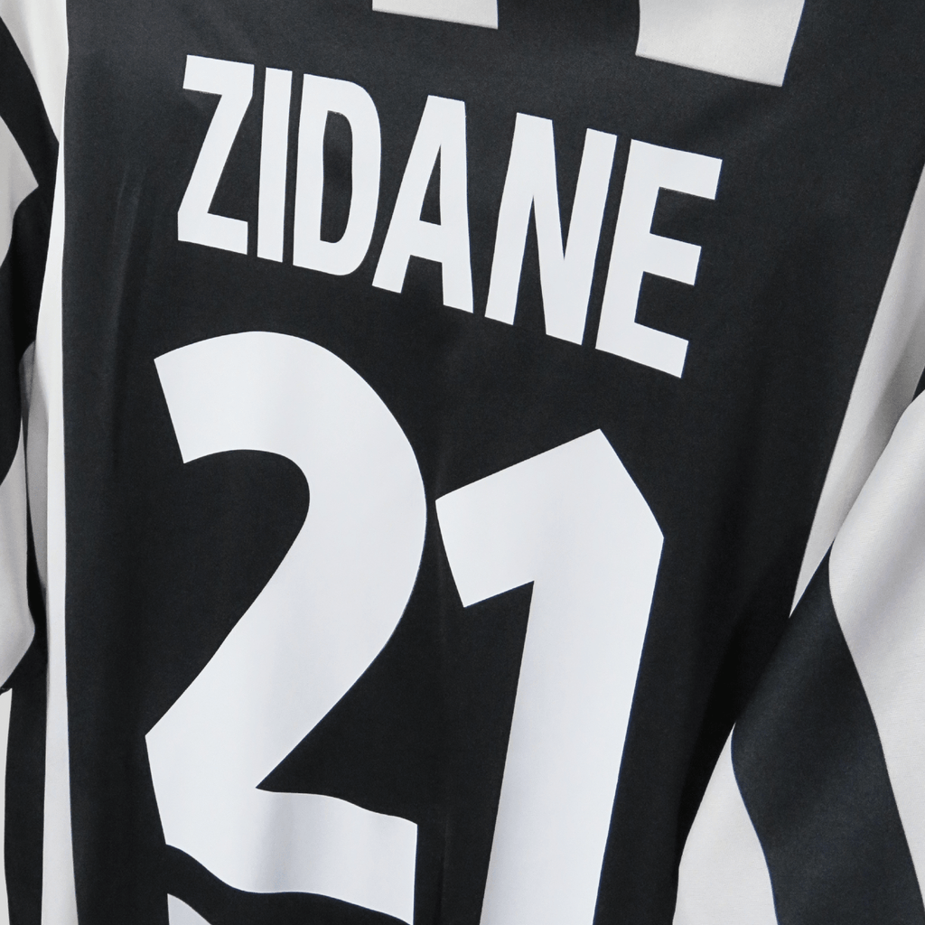 Juventus 1999-00 Home Zidane #21 Basic Shirt XL