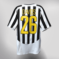 Juventus 2003-04 Home Davids #26 Shirt L