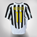 Juventus 2003-04 Home Nedved #11 Shirt S