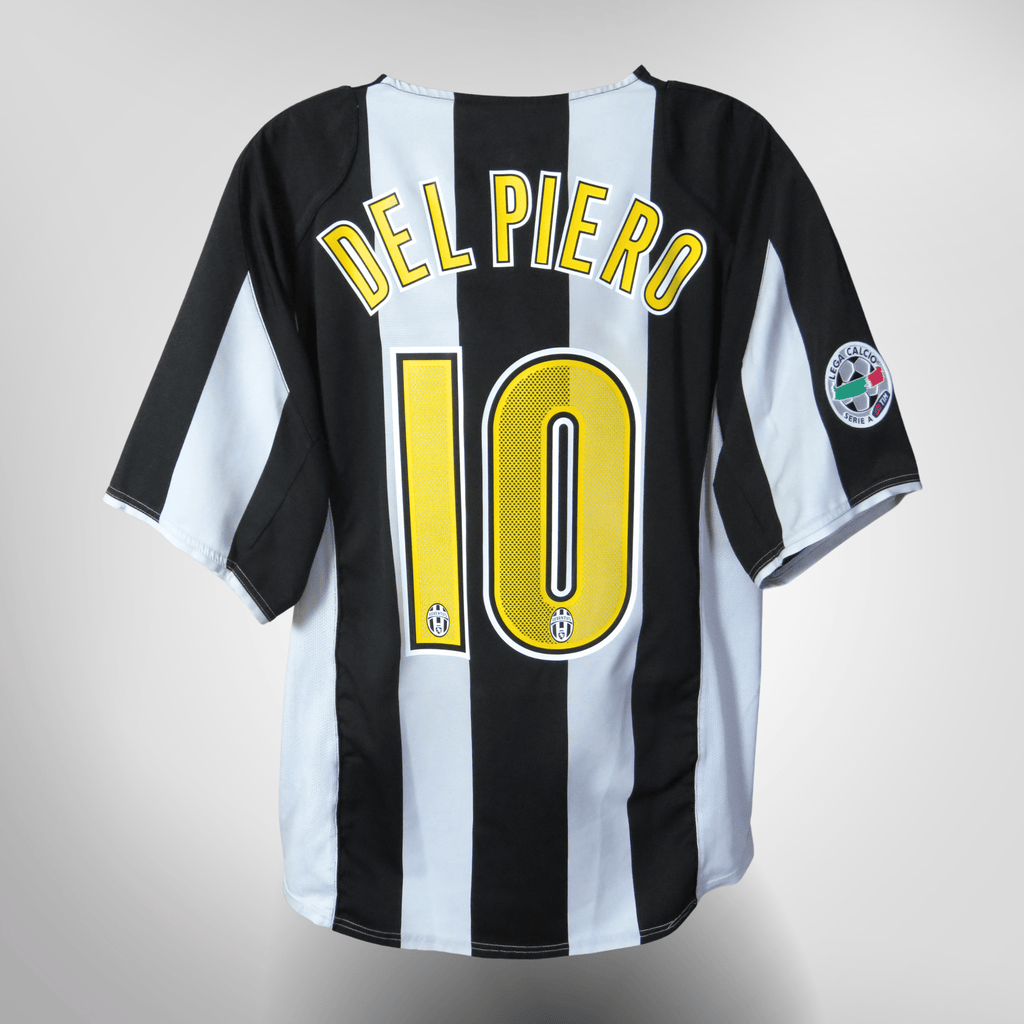 Juventus 2004-05 Home Del Piero #10 Shirt L