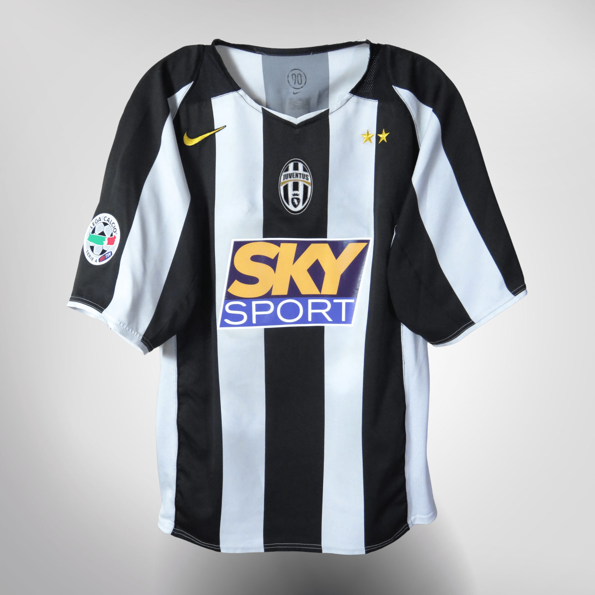Juventus 2004-05 Home Del Piero #10 Shirt L