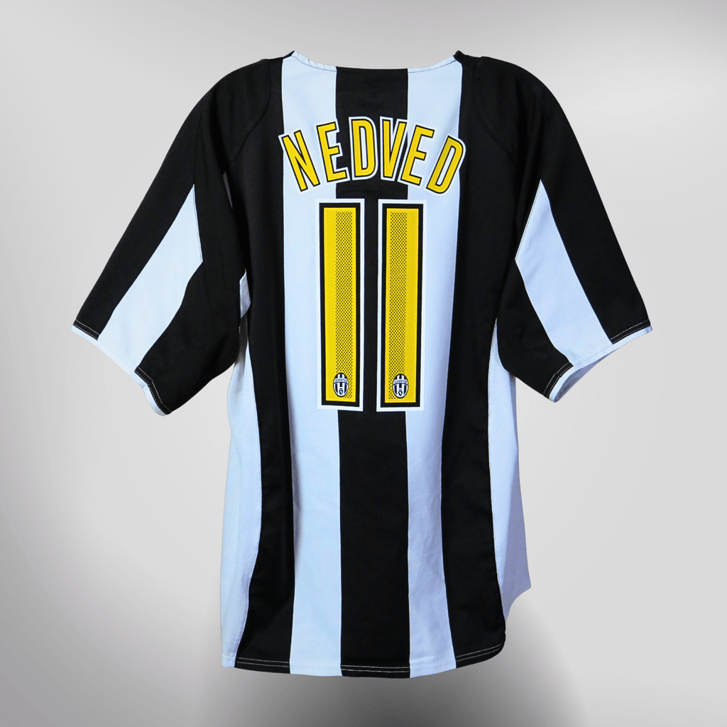 Juventus 2004-05 Home Nedved #11 Shirt XL