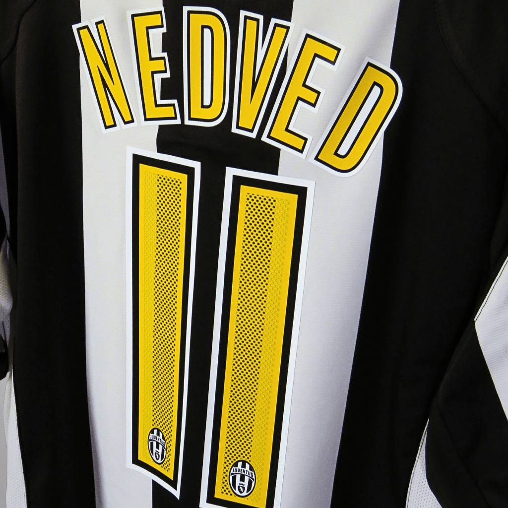 Juventus 2004-05 Home Nedved #11 Shirt XL – Nostalgic Football Shirts