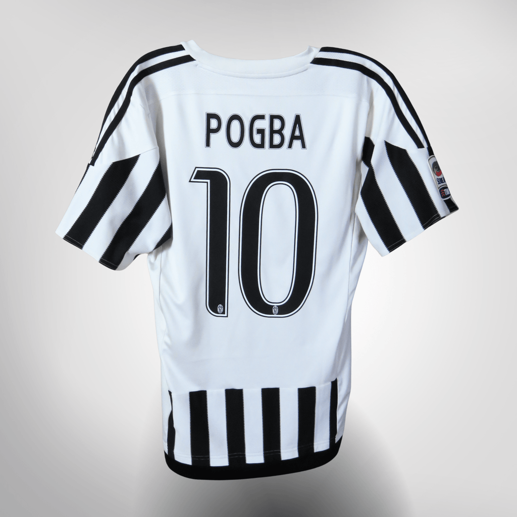 Juventus 2015-16 Home Pogba #10 Shirt M