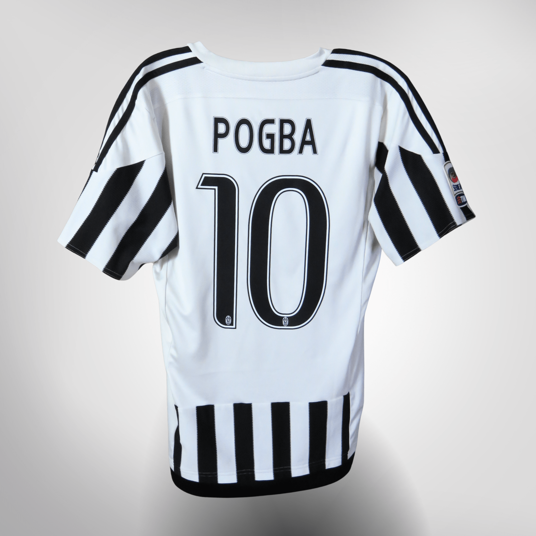 Juventus 2015-16 Home Pogba #10 Shirt M