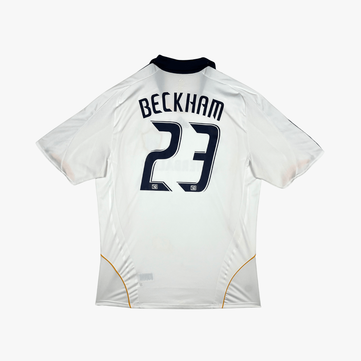Vintage LA Galaxy 2008-2009 Home football shirt with Beckham 23 print, size XL | Nostalgic Football Shirts