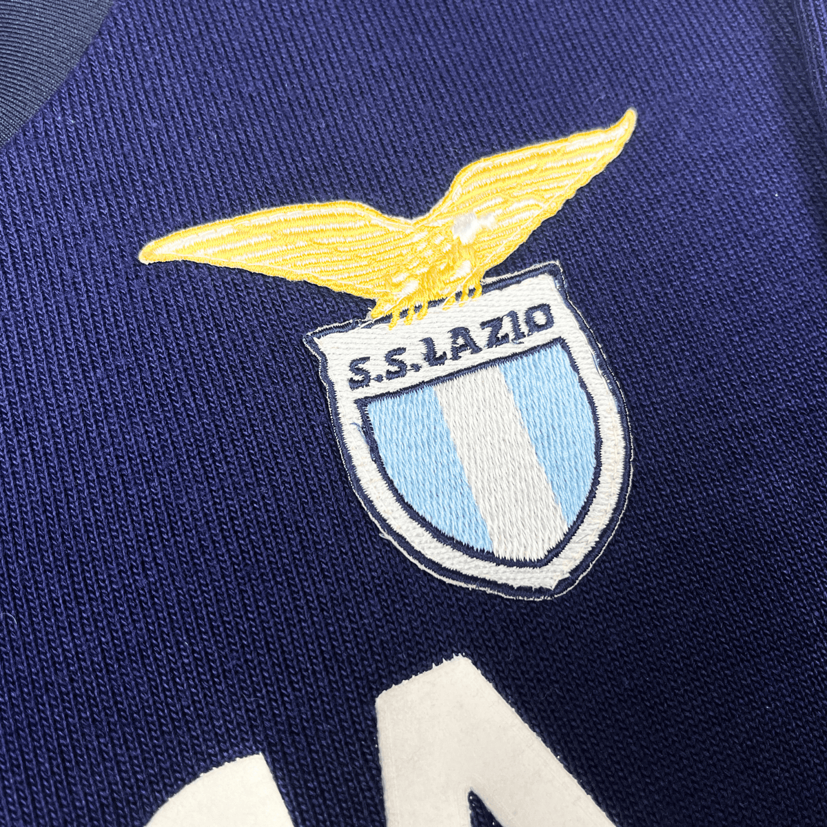 Vintage Lazio 1992-1993 Training longsleeve football shirt, size M | Nostalgic Football Shirts