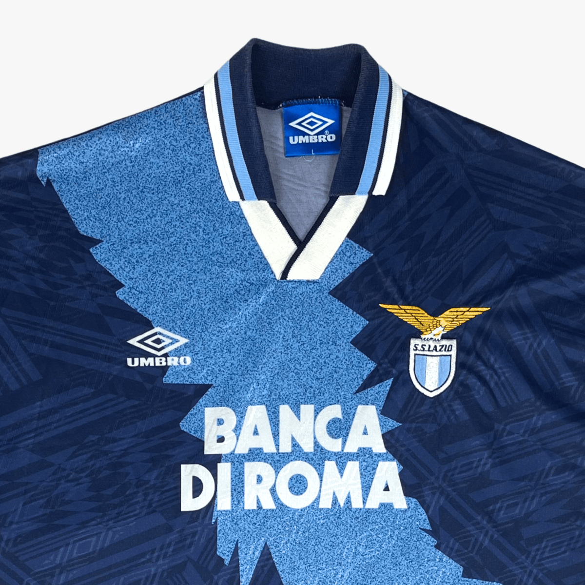 Authentic Umbro Lazio 1994-1996 Away shirt, size L | Nostalgic Football Shirts