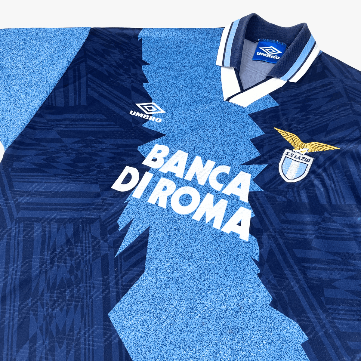 Original Lazio 1994-1996 Away football shirt, size L | Nostalgic Football Shirts