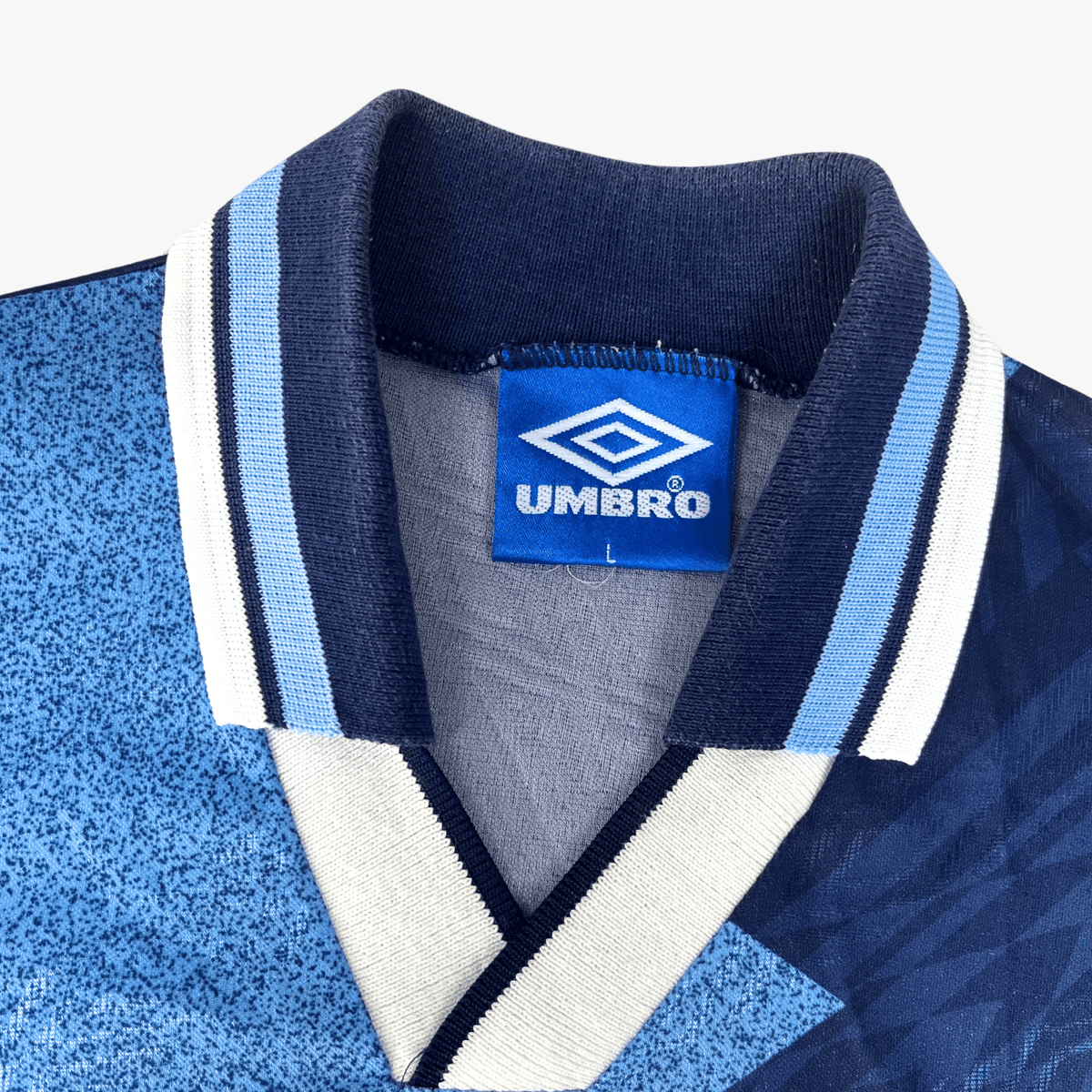 Retro Lazio 1994-1996 Away football jersey by Umbro, size L | Nostalgic Football Shirts