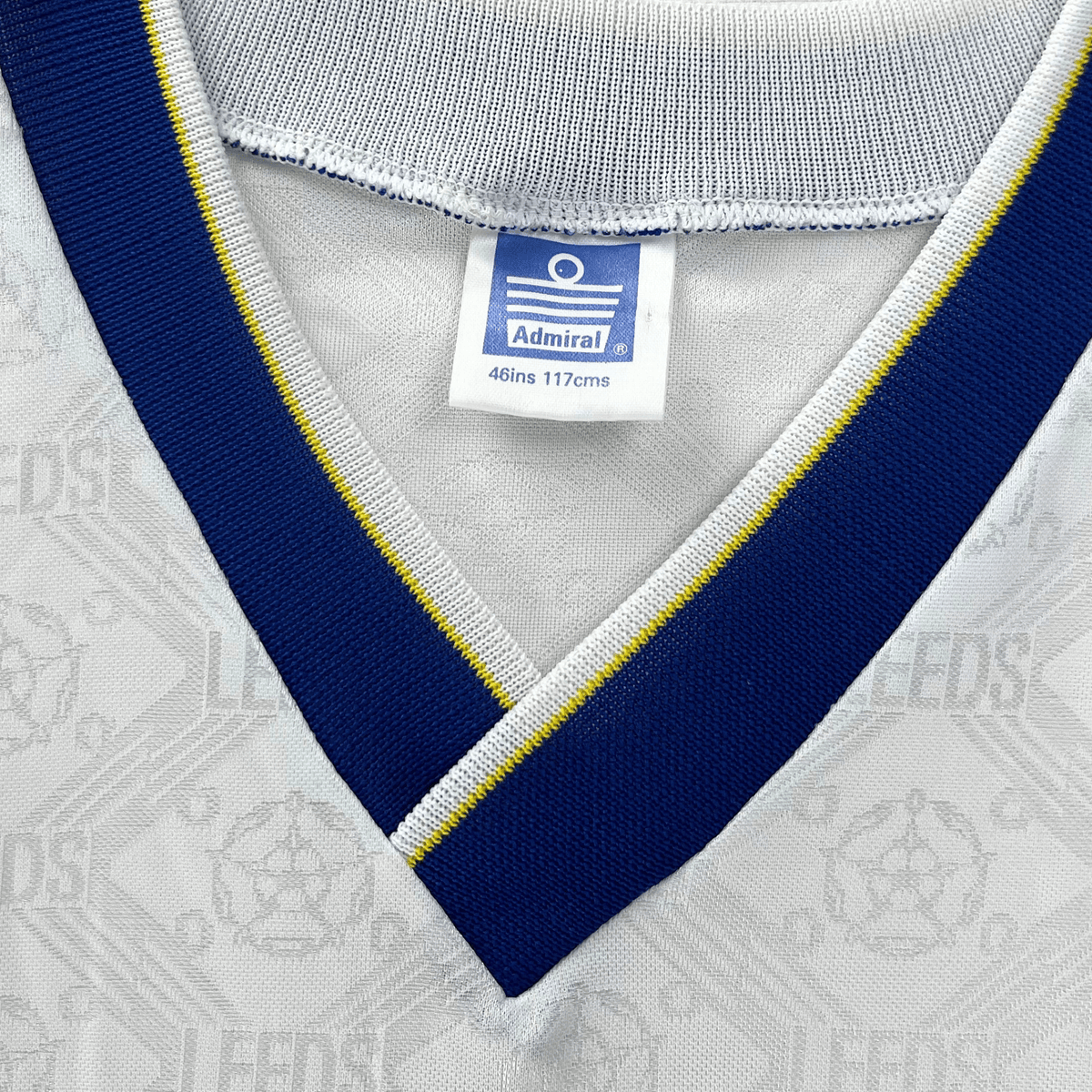 Authentic Admiral Leeds 1992-1993 Home shirt, size XL | Nostalgic Football Shirts