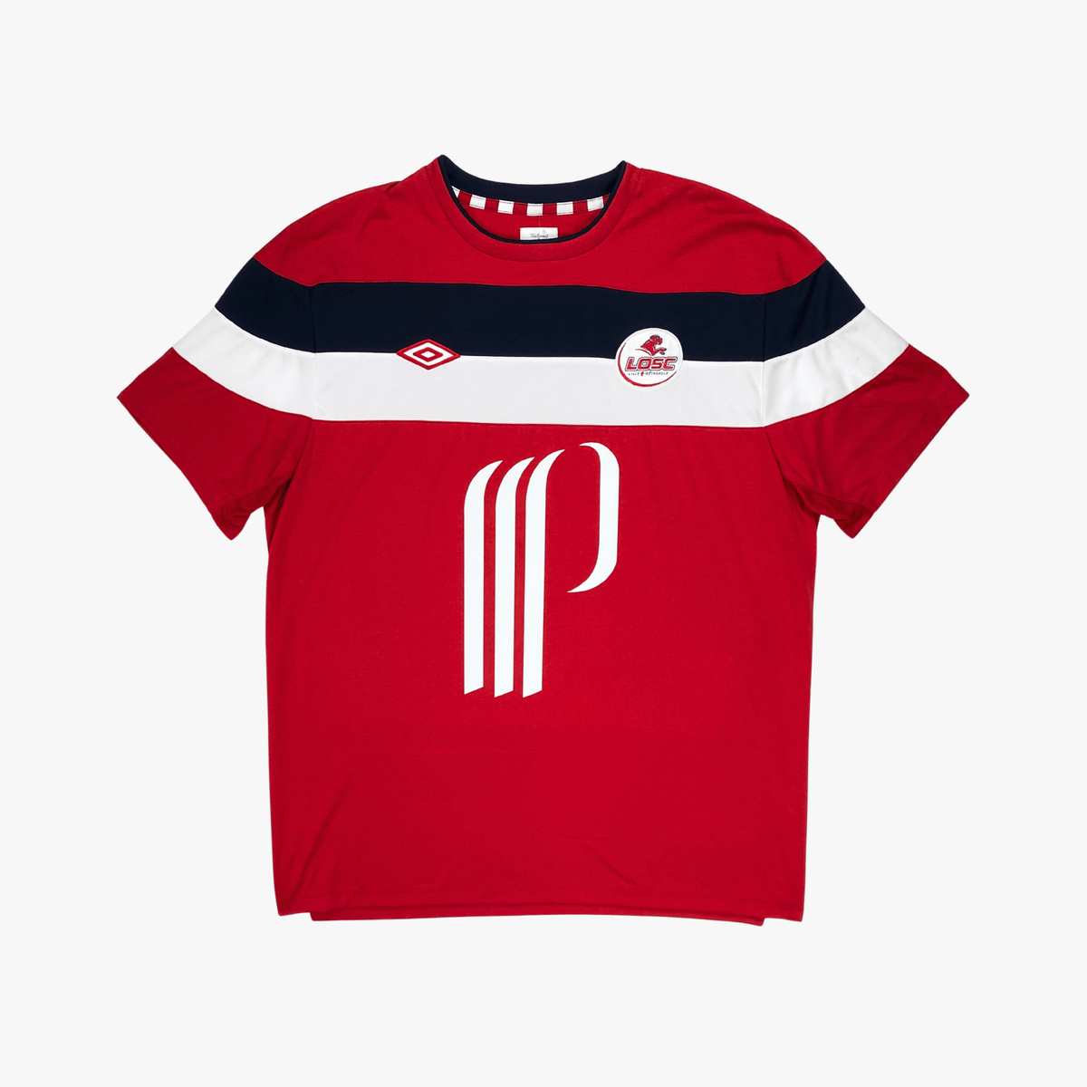 Authentic Umbro Lille 2011-2012 Home shirt, Hazard 10 on the back, size XL | Nostalgic Football Shirts
