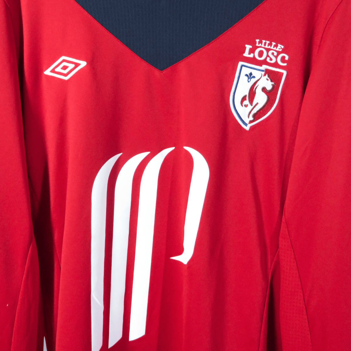 Original Lille 2012-2013 Home longsleeve football shirt, size M, Payet 7 | Nostalgic Football Shirts