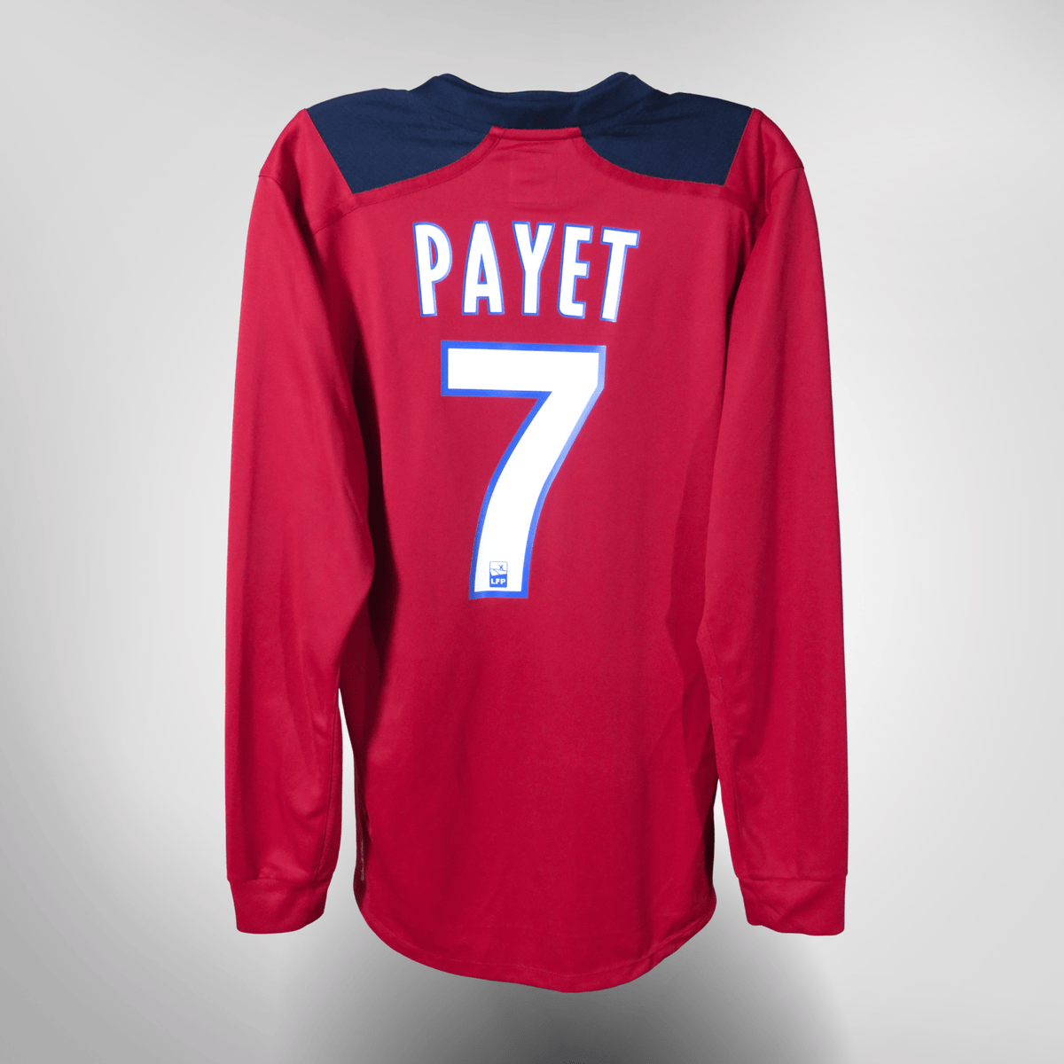 Vintage Lille 2012-2013 Home longsleeve football shirt with Payet 7 print, size M | Nostalgic Football Shirts