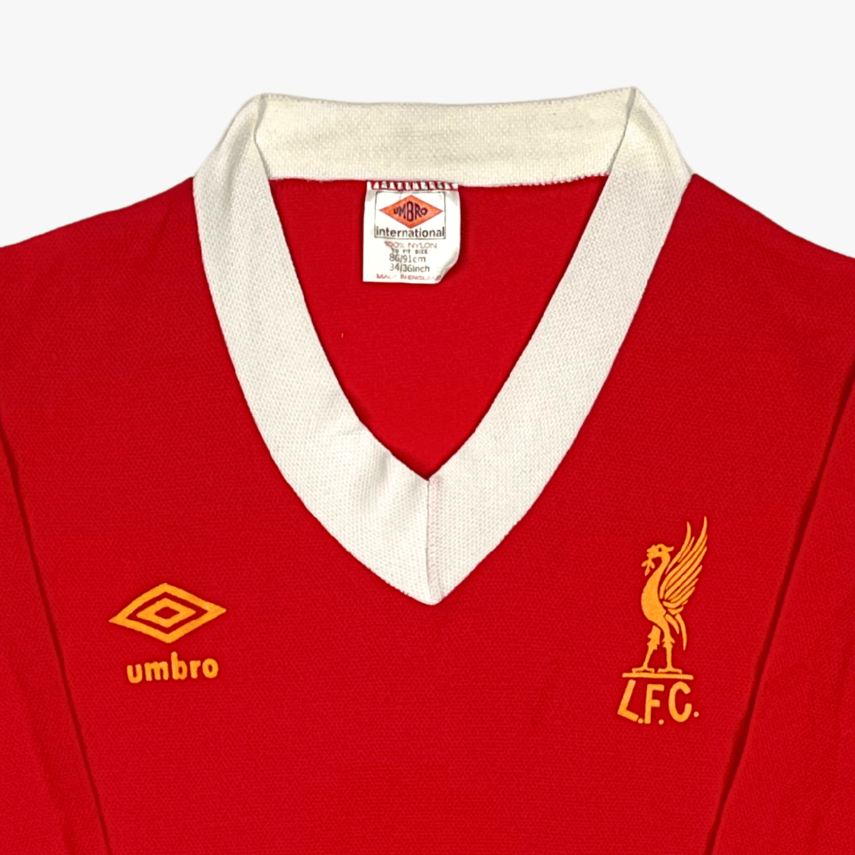 Authentic Umbro Liverpool 1979-1982 Home full kit, size S | Nostalgic Football Shirts