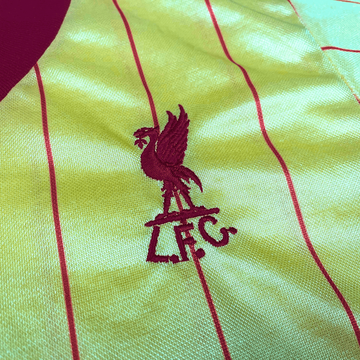 Authentic Umbro Liverpool 1981-1984 Away full kit, size M | Nostalgic Football Shirts