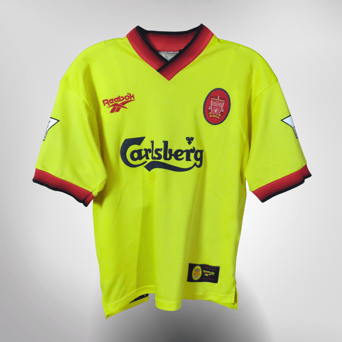 Authentic Reebok Liverpool 1997-1999 Away shirt, McManaman 7 on the back, size S | Nostalgic Football Shirts