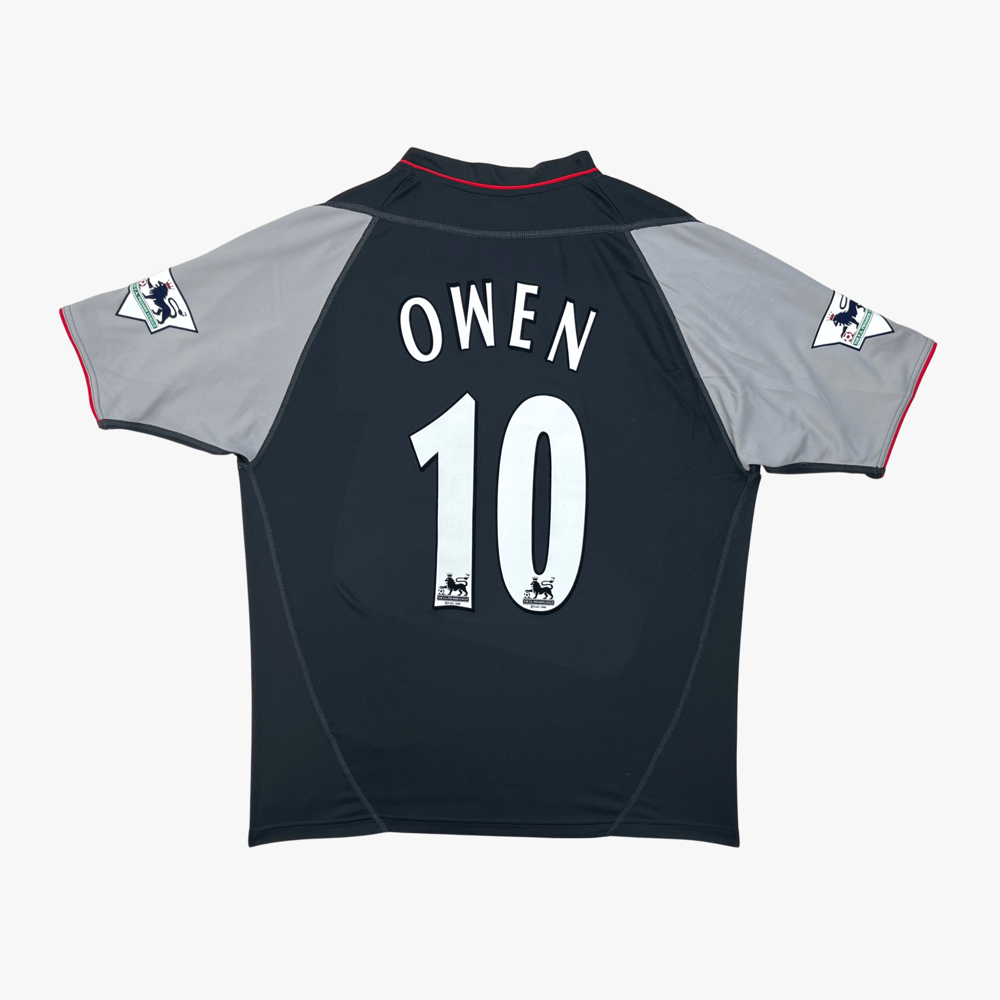 Vintage Liverpool 2002-2004 Away football shirt with Owen 10 print, size XL | Nostalgic Football Shirts