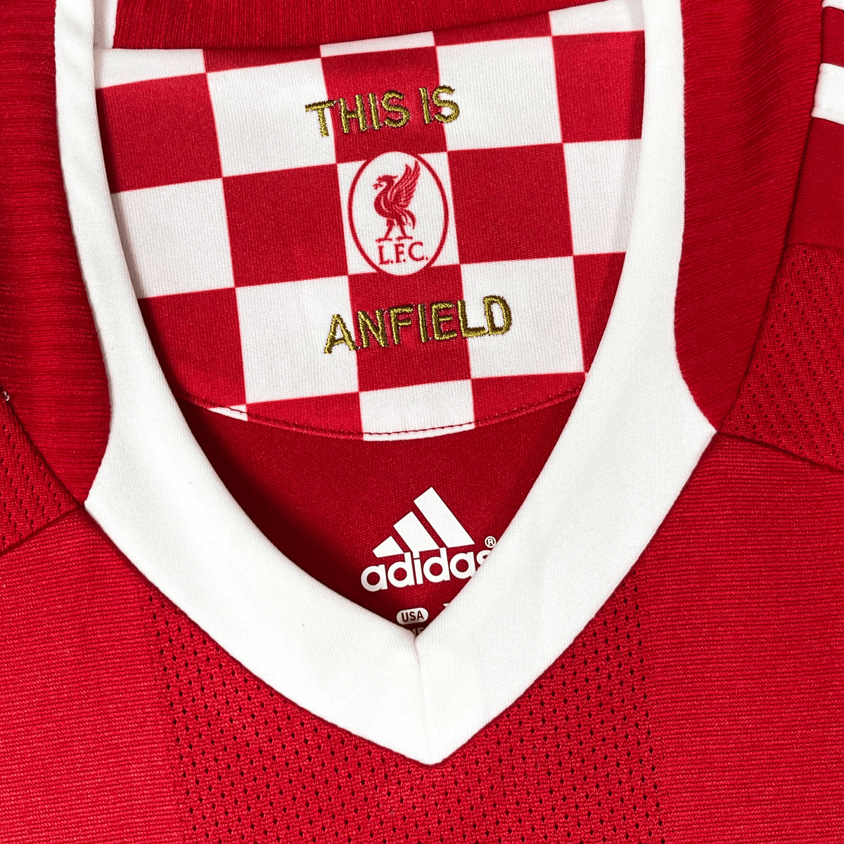 Retro Liverpool 2008-2010 Home football jersey by Adidas, Torres 9, size S | Nostalgic Football Shirts