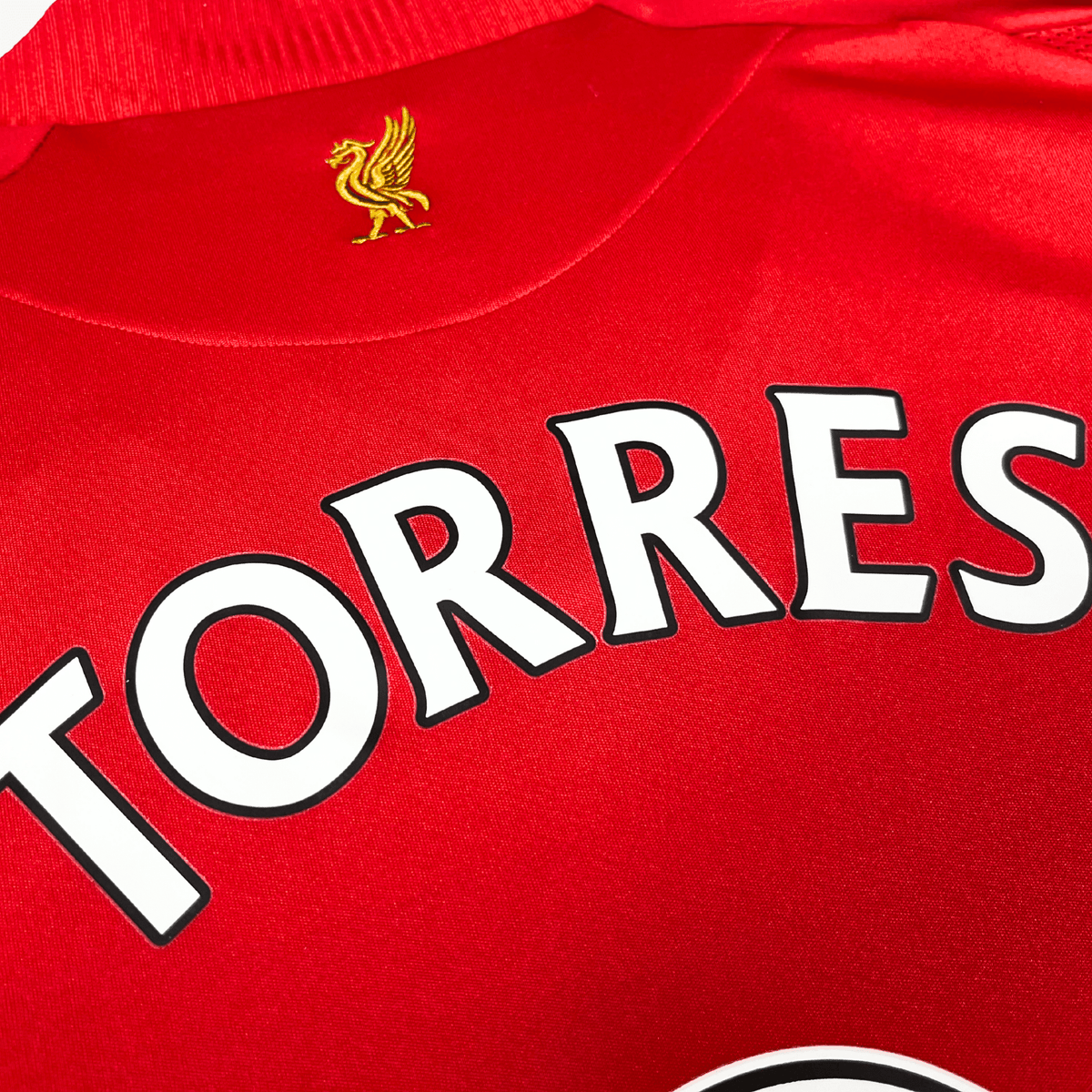 Original Liverpool 2008-2010 Home football shirt, size S, Torres 9 | Nostalgic Football Shirts