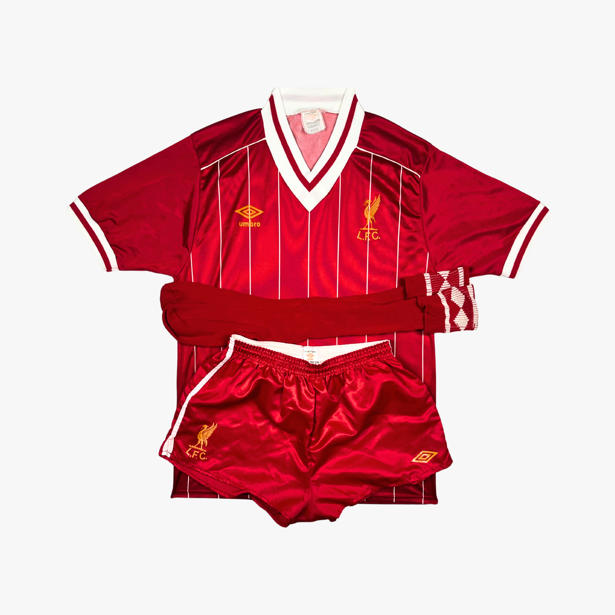 Maillot domicile complet M de Liverpool 1982-85
