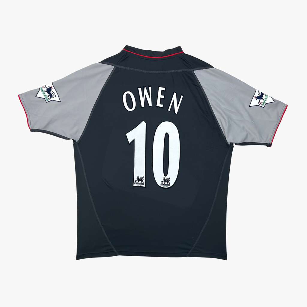 Maillot extérieur Liverpool 2002-04 Owen n°10, taille XL