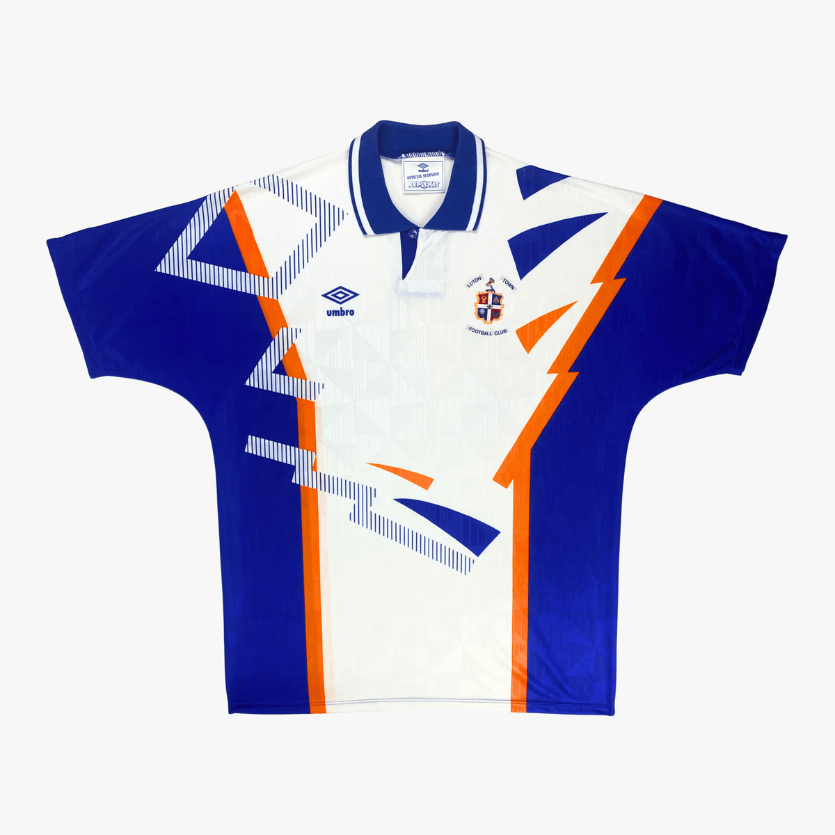 Vintage Luton Town 1991-1992 Home football shirt, size XL | Nostalgic Football Shirts