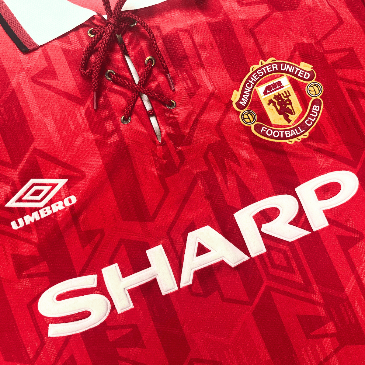 Manchester United 1992-94 Home Shirt L