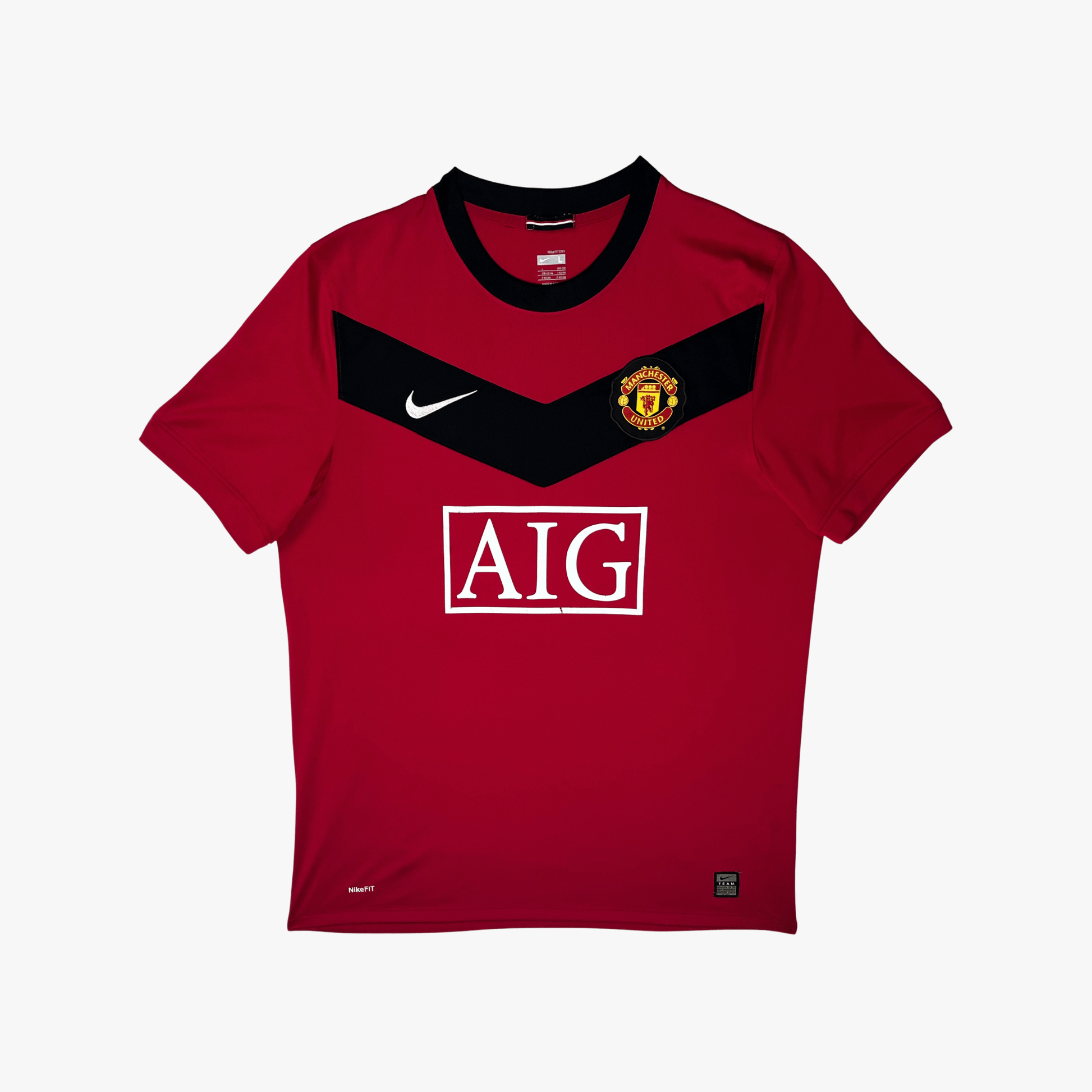 Maillot Domicile Manchester United 2009-10 Rooney #10 L