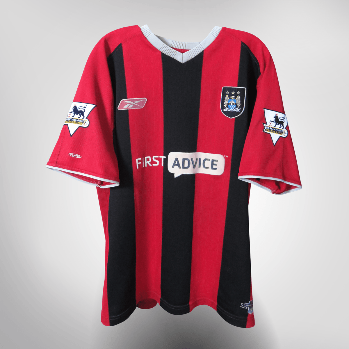 Authentic Reebok Manchester City 2003-2004 Away shirt, McManaman 20 on the back, size XL | Nostalgic Football Shirts