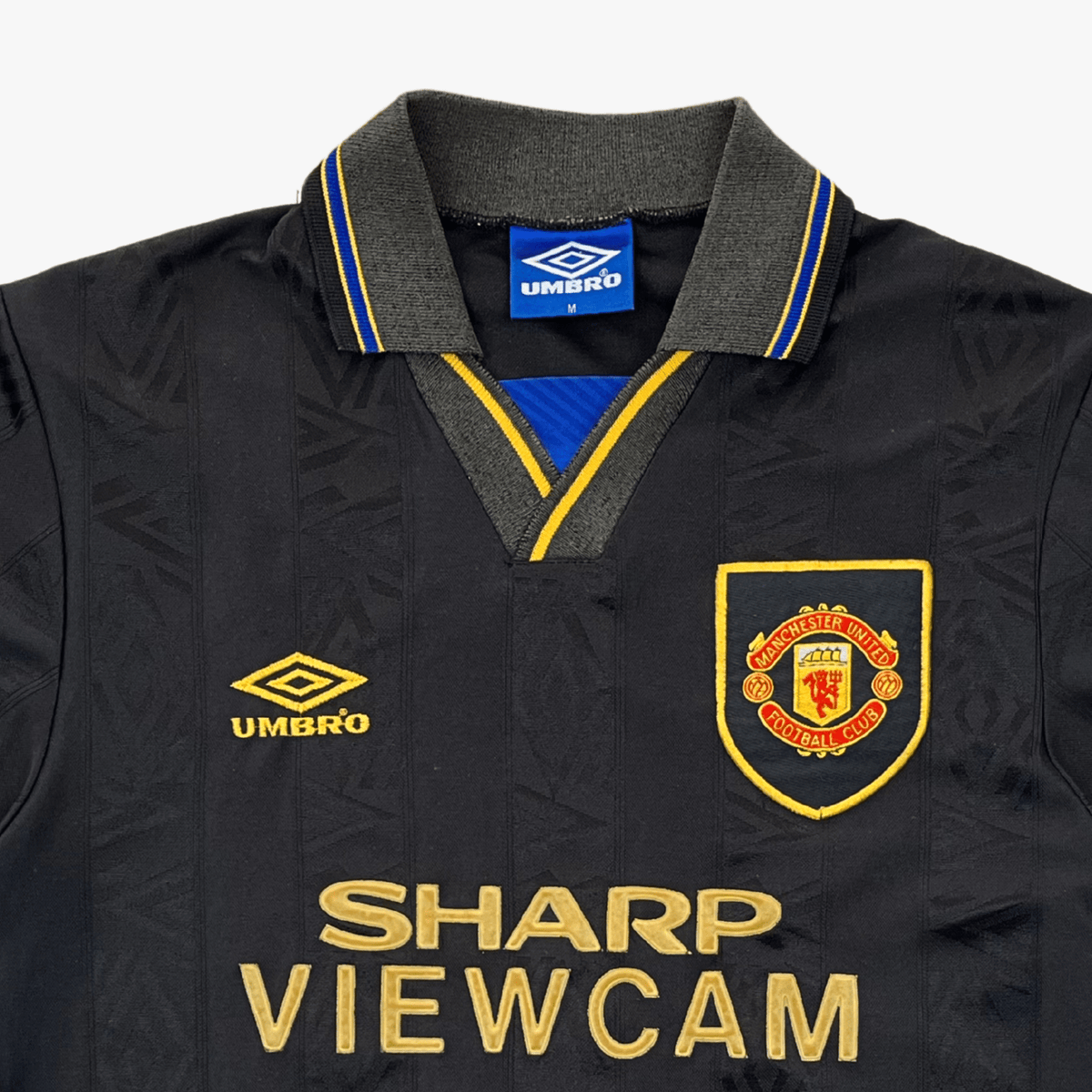 Authentic Umbro Manchester United 1993-1995 Away shirt, size M | Nostalgic Football Shirts