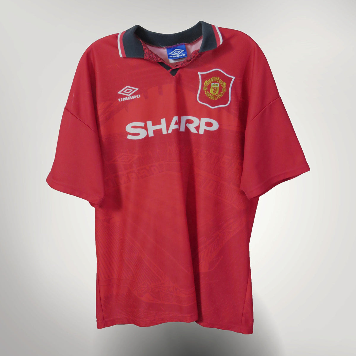 Manchester United 1994-1996 Home shirt, Beckham 24, Umbro, size XL | Nostalgic Football Shirts