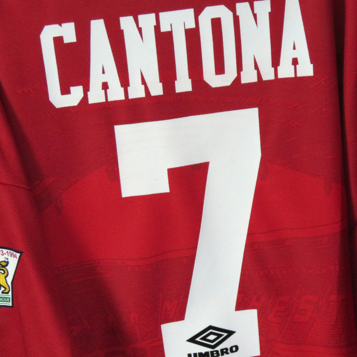 Manchester United 1994-1996 Home shirt, Cantona 7, Umbro, size XXL | Nostalgic Football Shirts