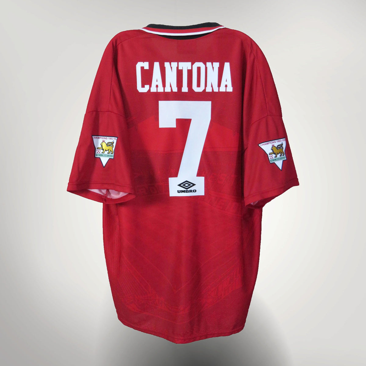 Manchester United 1994-1996 Home shirt, Cantona 7, Umbro, size XXL | Nostalgic Football Shirts