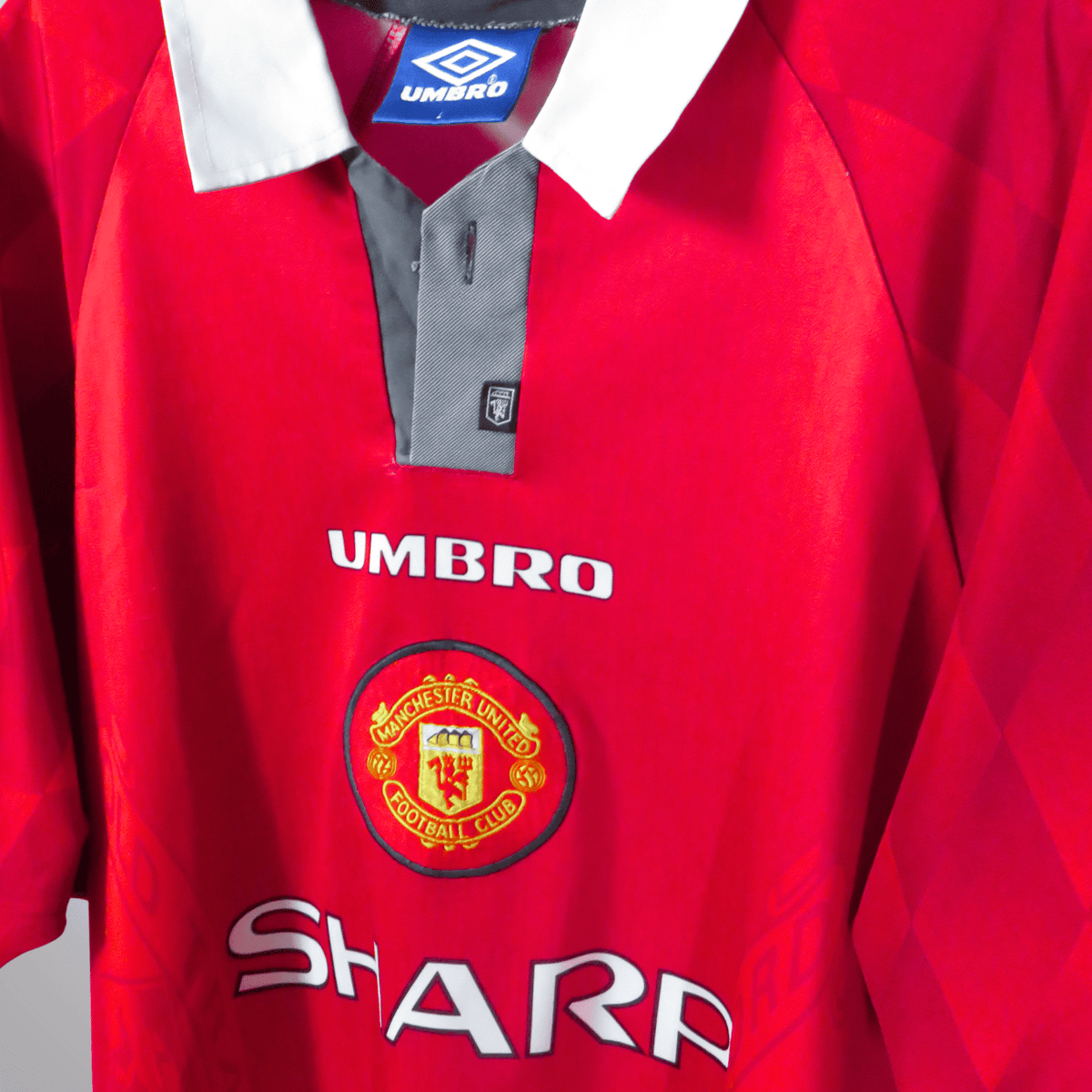 Original Manchester United 1996-1998 Home football shirt, size L, Giggs 11 | Nostalgic Football Shirts